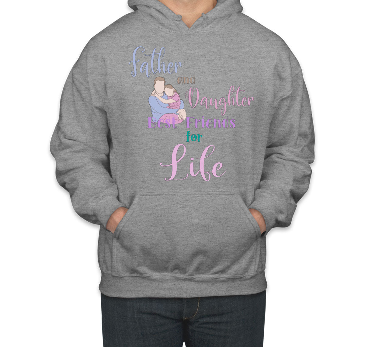 Father And Daughter Father's Day Unisex Hoodie