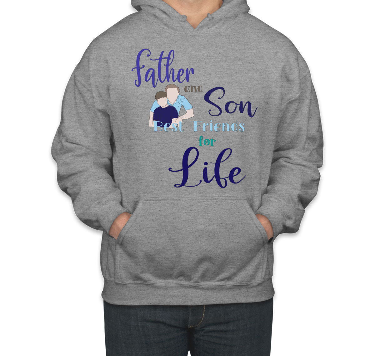 Father And Son Father's Day Unisex Hoodie