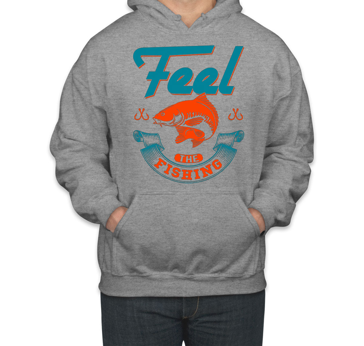 Feel The Fishing Unisex Hoodie