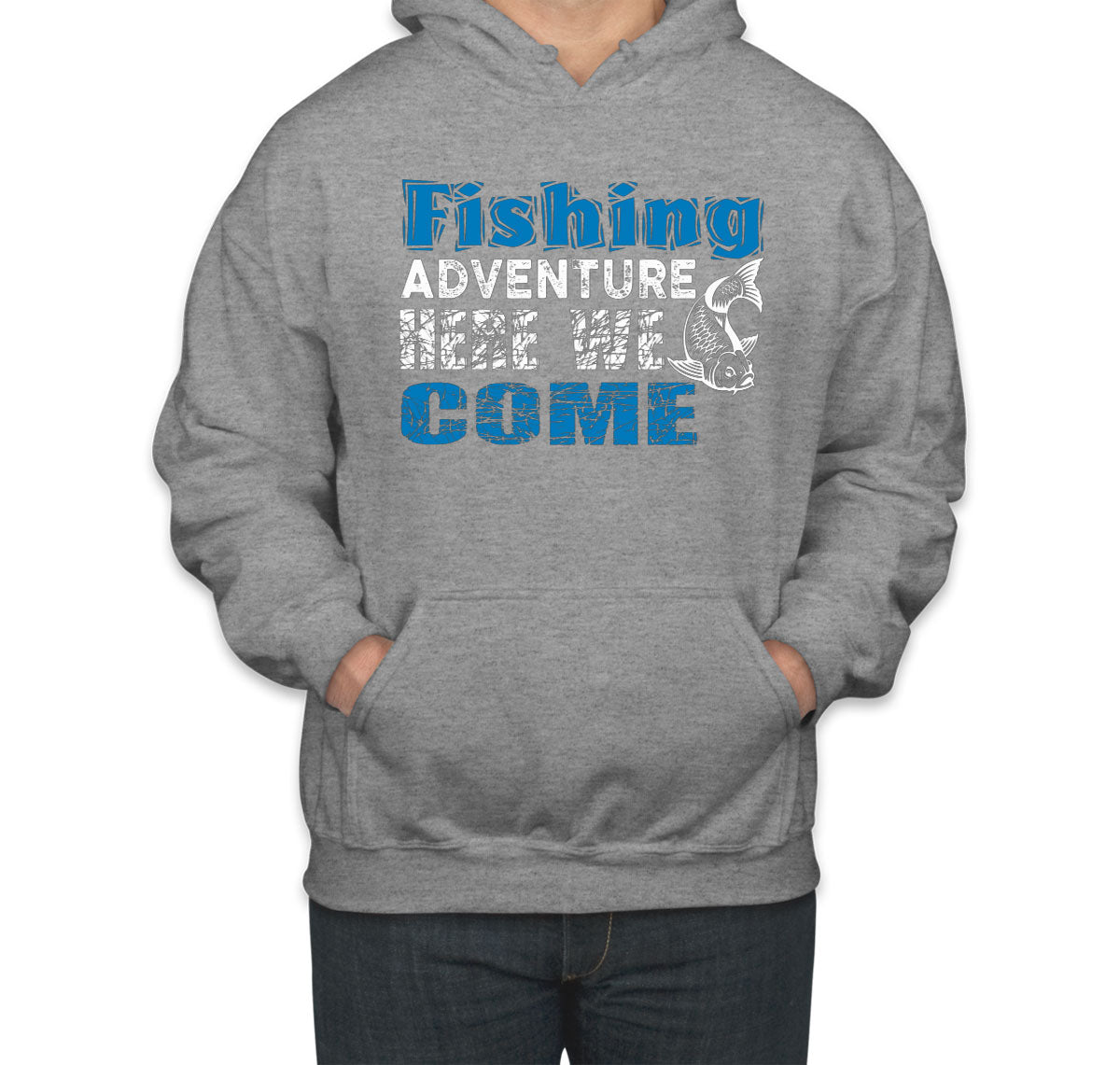 Fishing Adventure Here We Come Unisex Hoodie