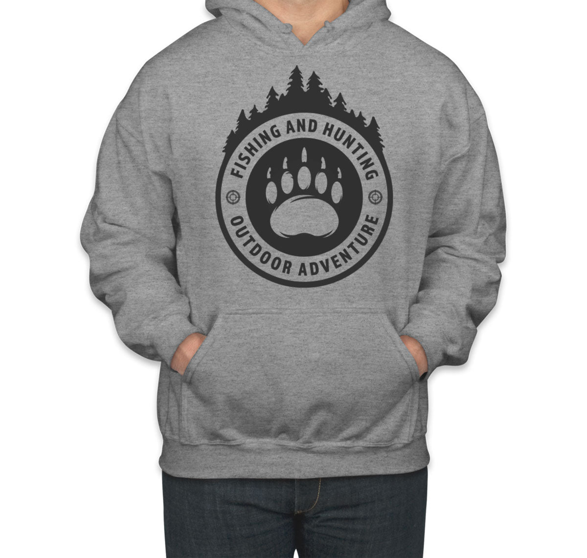Fishing And Hunting Outdoor Adventure Unisex Hoodie