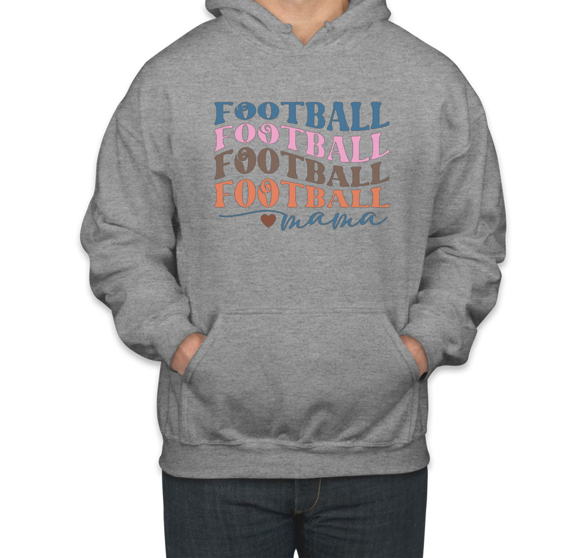 Football Mama Unisex Hoodie