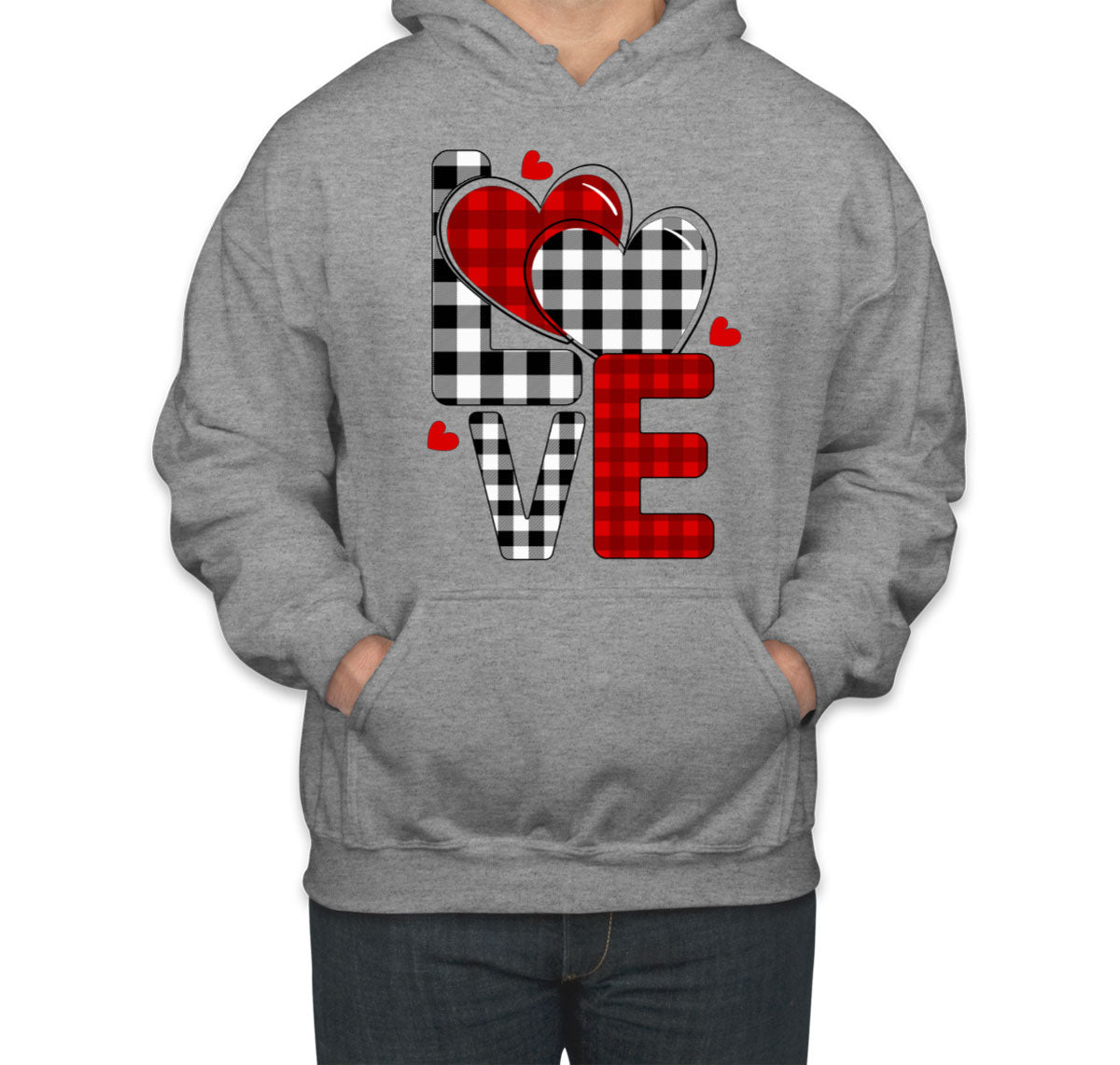 Love Heart Valentine's Day Unisex Hoodie
