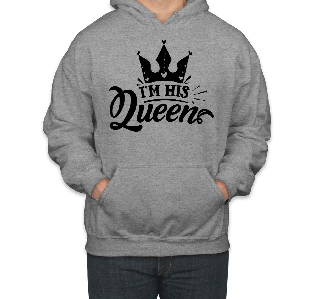 His Queen Valentine's Day Unisex Hoodie