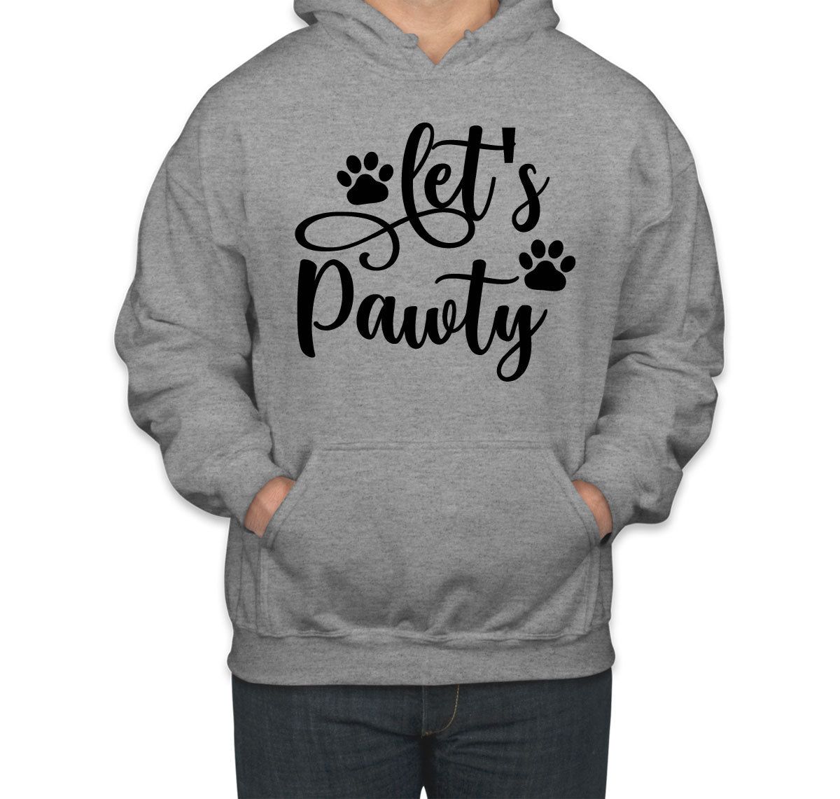 Let's Pawty Dog Unisex Hoodie