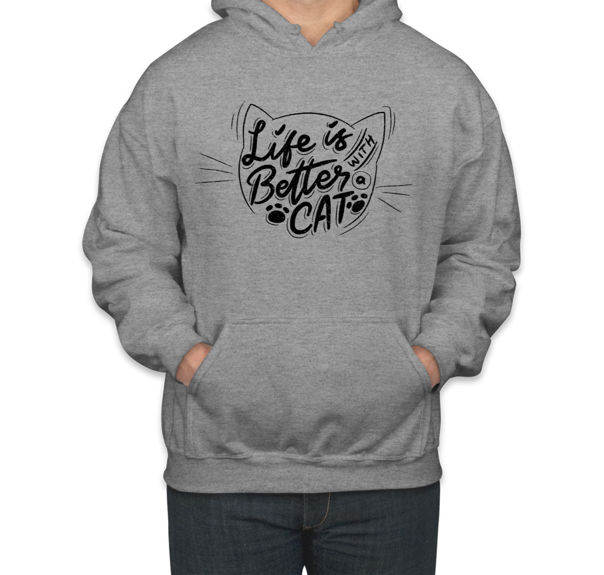 Life Is Better With Cat Unisex Hoodie