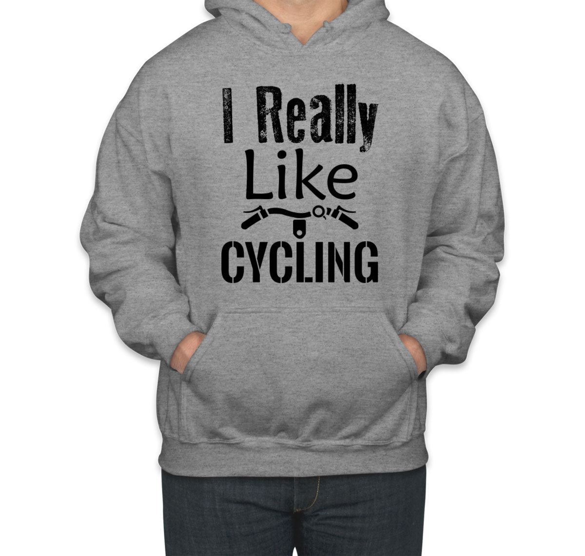 I Really Like Cycling Unisex Hoodie
