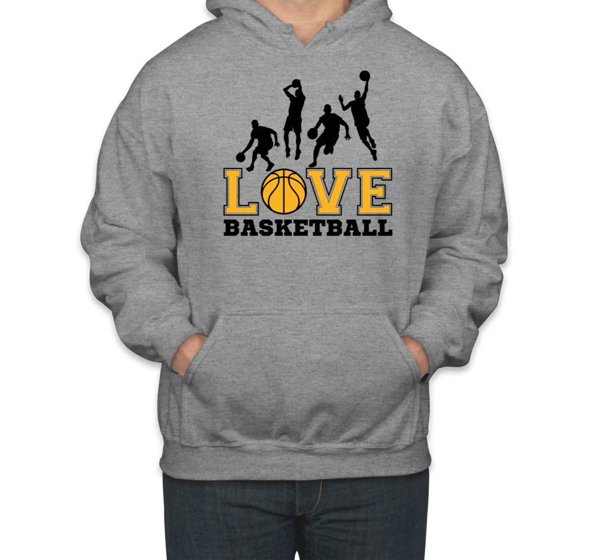 Love Basketball Unisex Hoodie