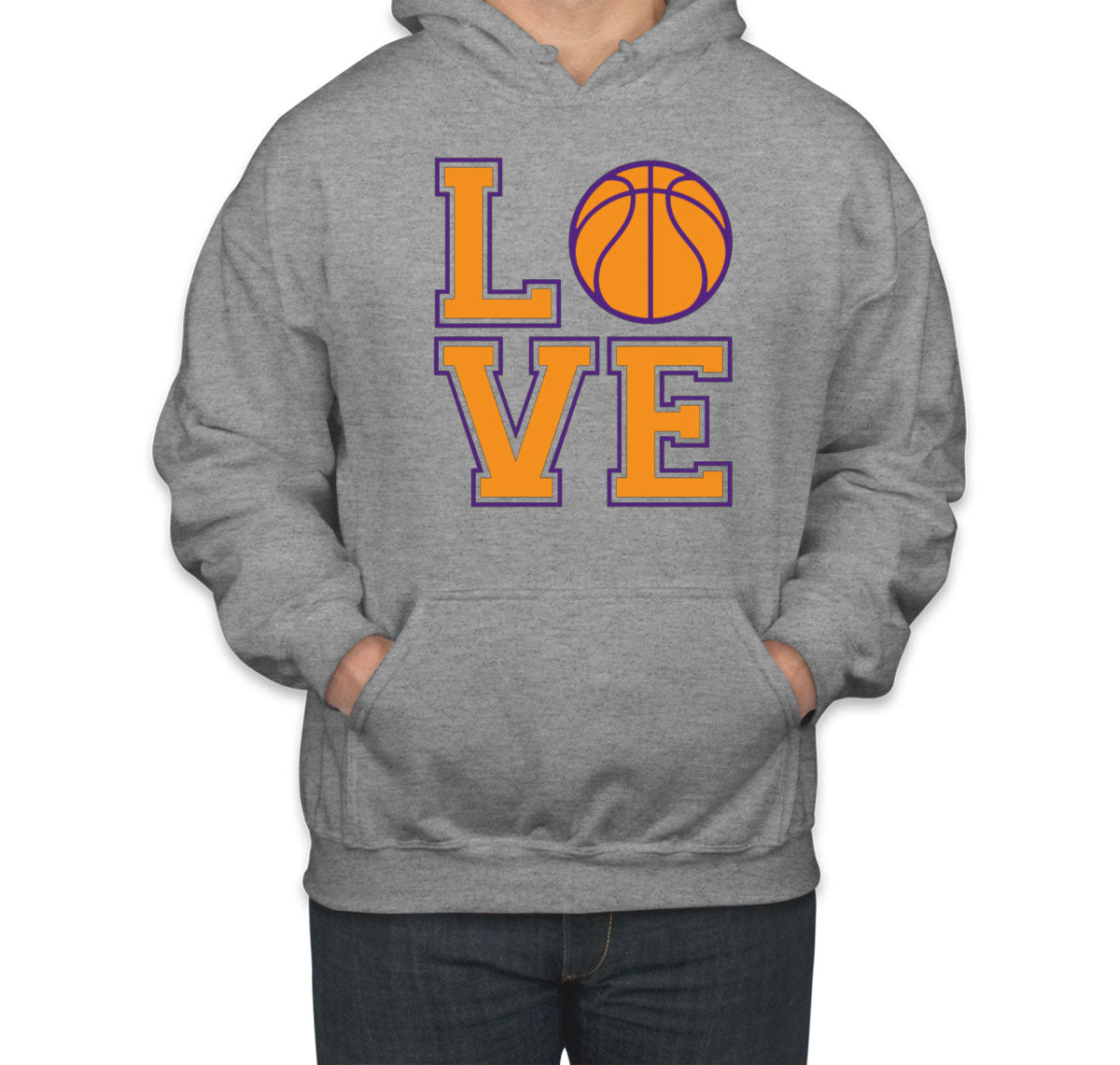 Love Basketball Unisex Hoodie