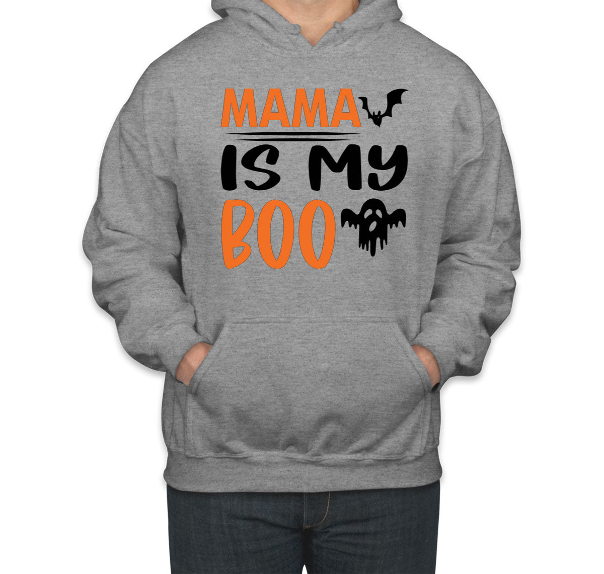 Mama Is My Boo Halloween Unisex Hoodie