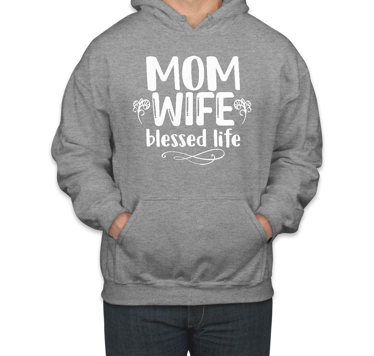 Mom Wife Blessed Life Unisex Hoodie