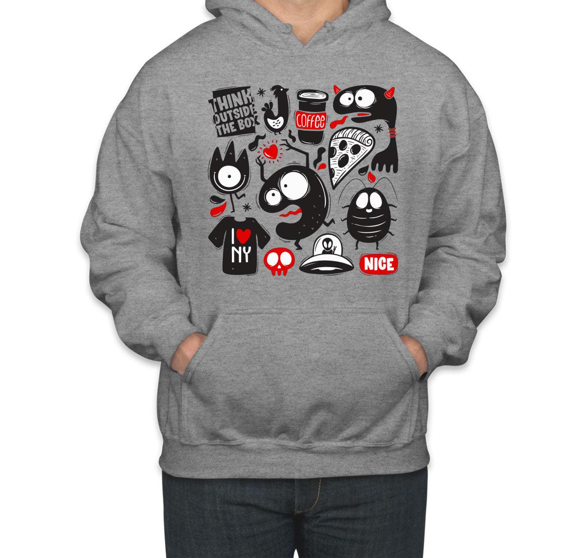 Monster Set Unisex Hoodie