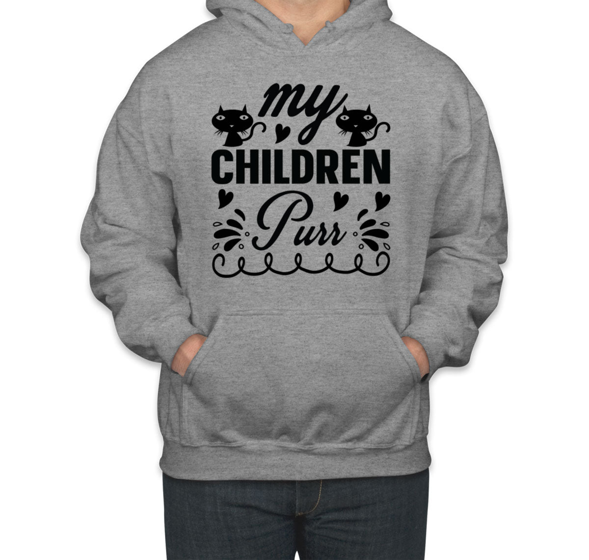 My Children Purr Cat Unisex Hoodie