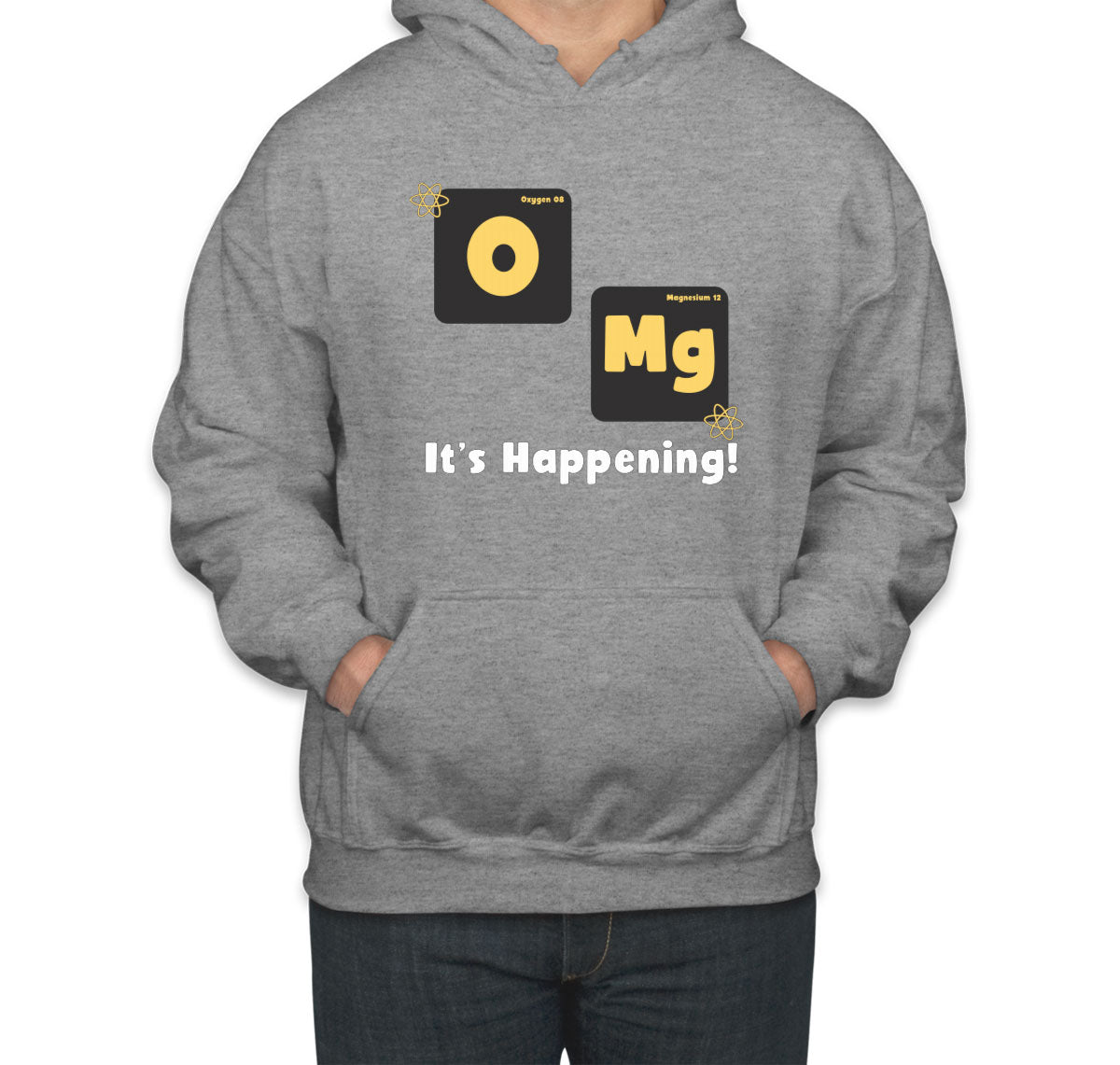 Omg It's Happening Funny Periodic Table Unisex Hoodie