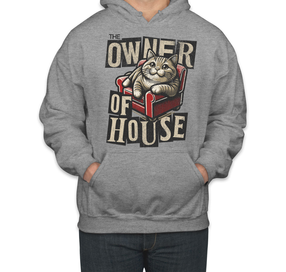 The Owner Of House Cat Unisex Hoodie