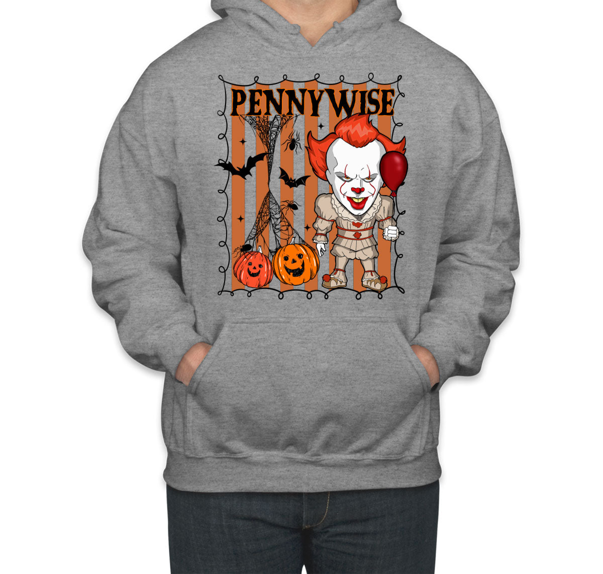 Pennywise Horror Movie Character Halloween Unisex Hoodie