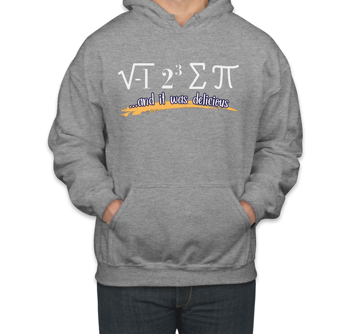 I Ate Some Pie and It Was Delicious Pi Day Math Unisex Hoodie