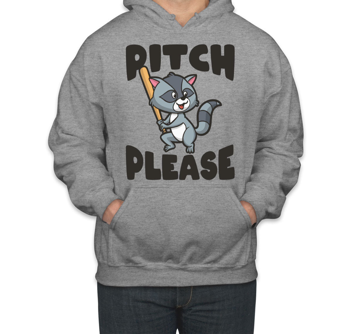 Pitch Please Baseball Unisex Hoodie