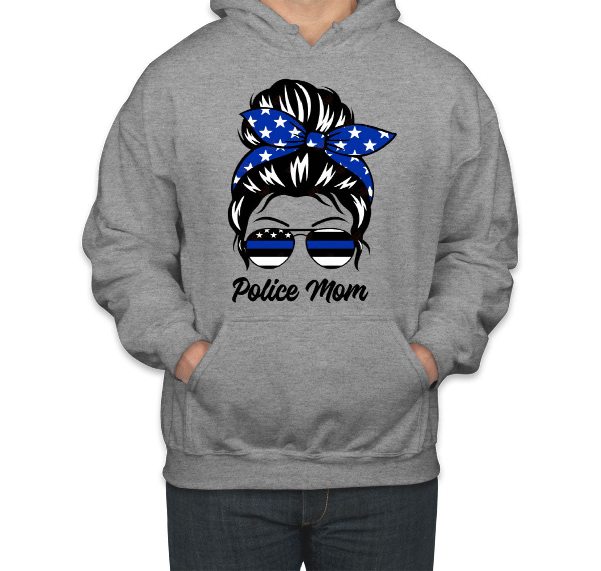 Police Mom Mother's Day Unisex Hoodie