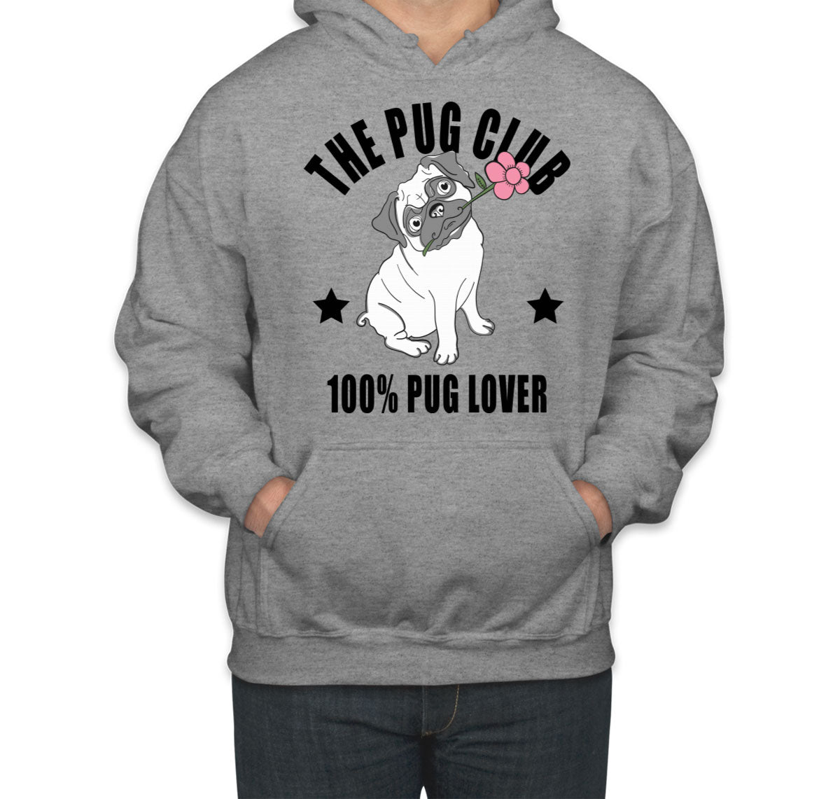 The Pug Club Pug Lover Unisex Hoodie