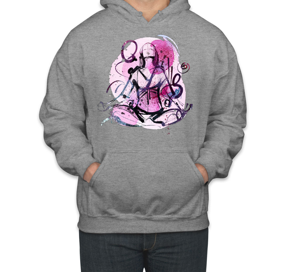 Meditation Yoga Reiki Girl Unisex Hoodie