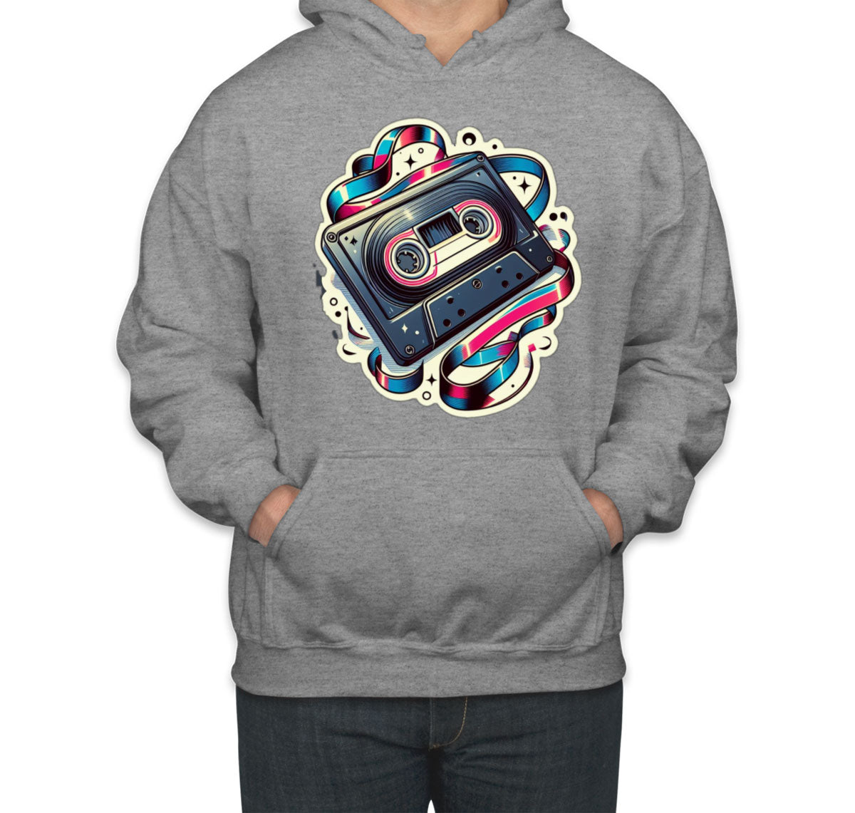 Retro Mixtape Unisex Hoodie