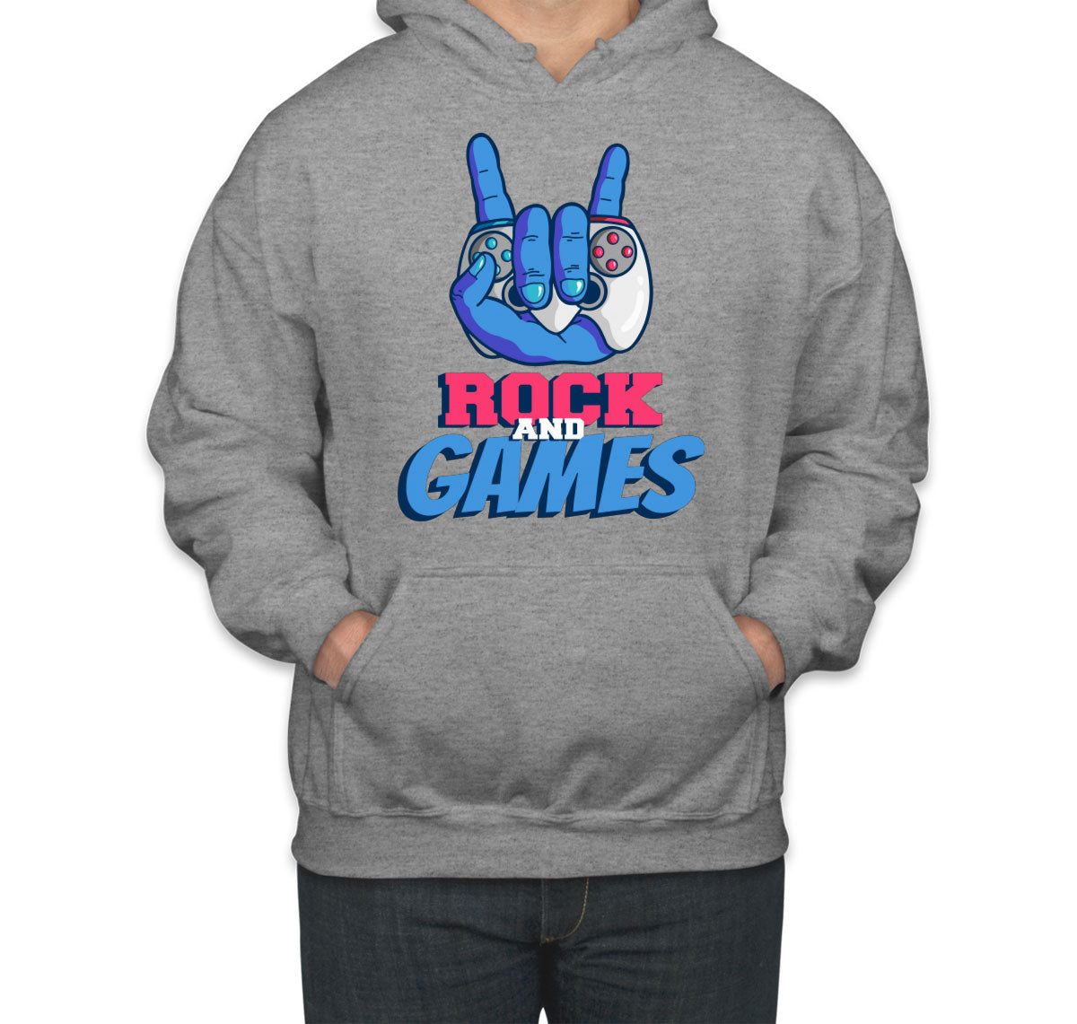Rock And Games Unisex Hoodie
