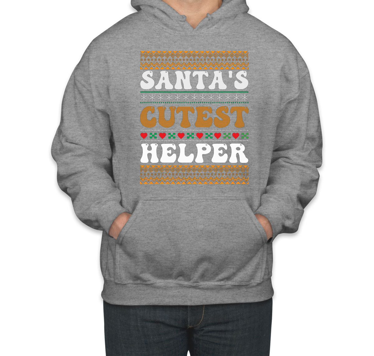 Santa's Cutest Helper Unisex Hoodie