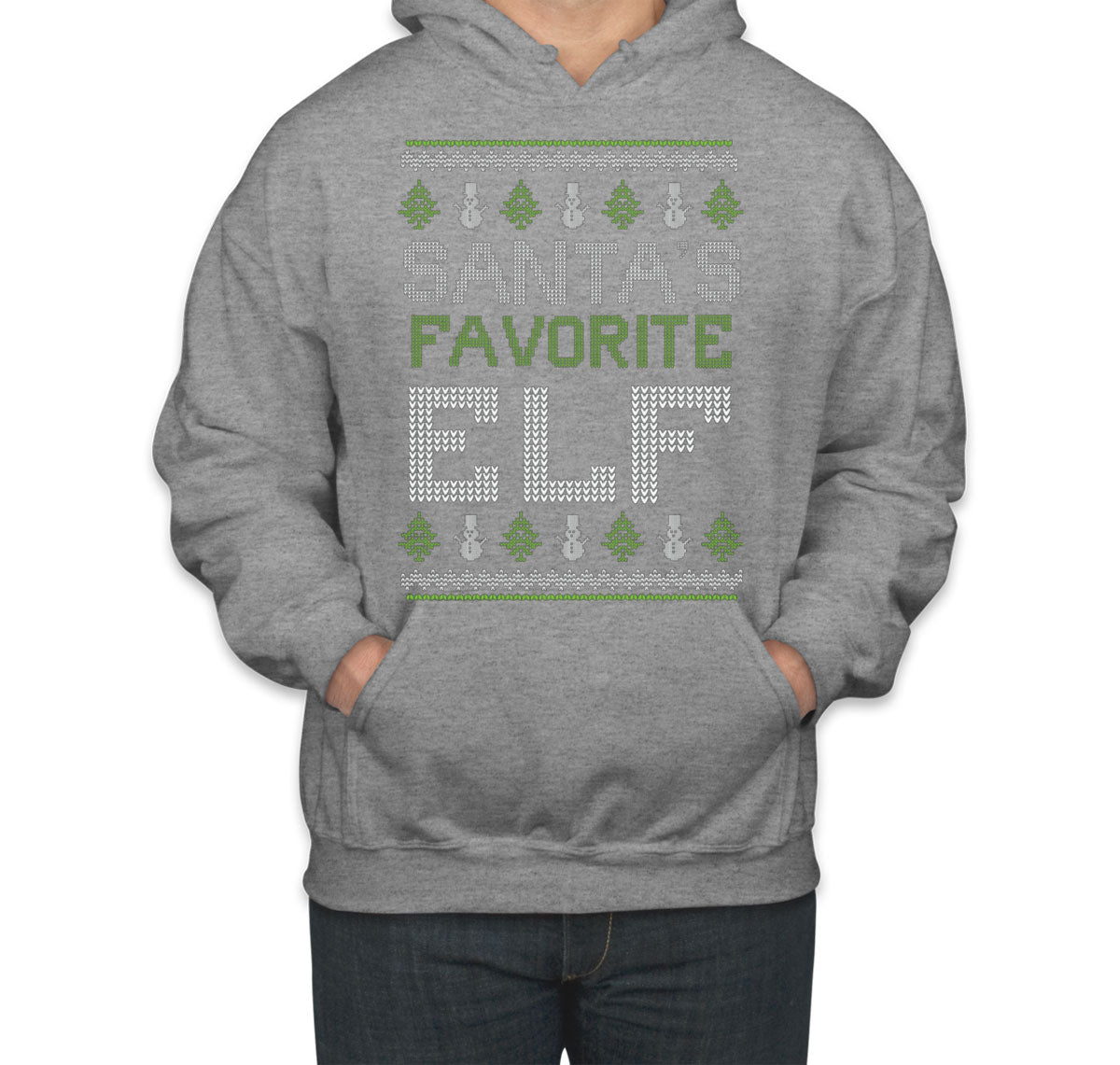 Santa's Favorite Elf Unisex Hoodie