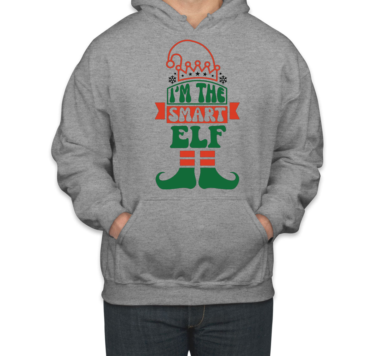 I'm The Smart Elf Christmas Unisex Hoodie