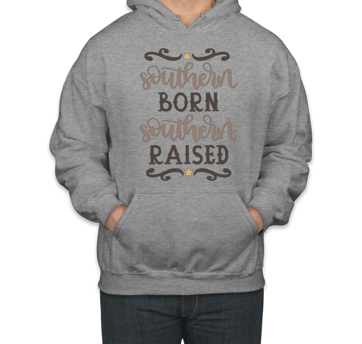 Southern Born Southern Raised Unisex Hoodie