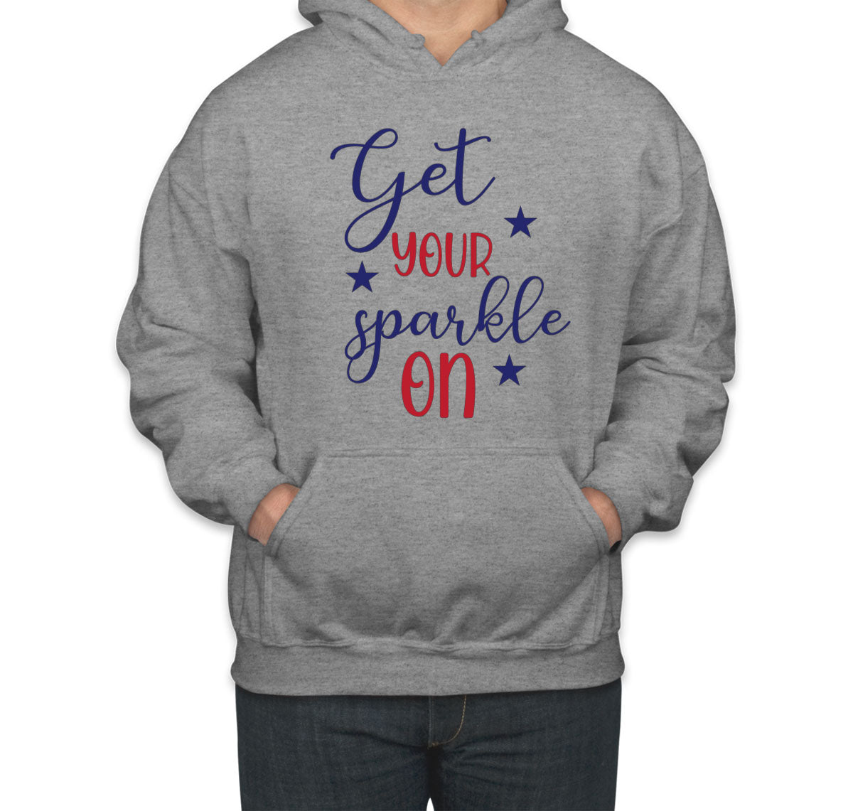 Get Your Sparkle On Patriotic Unisex Hoodie