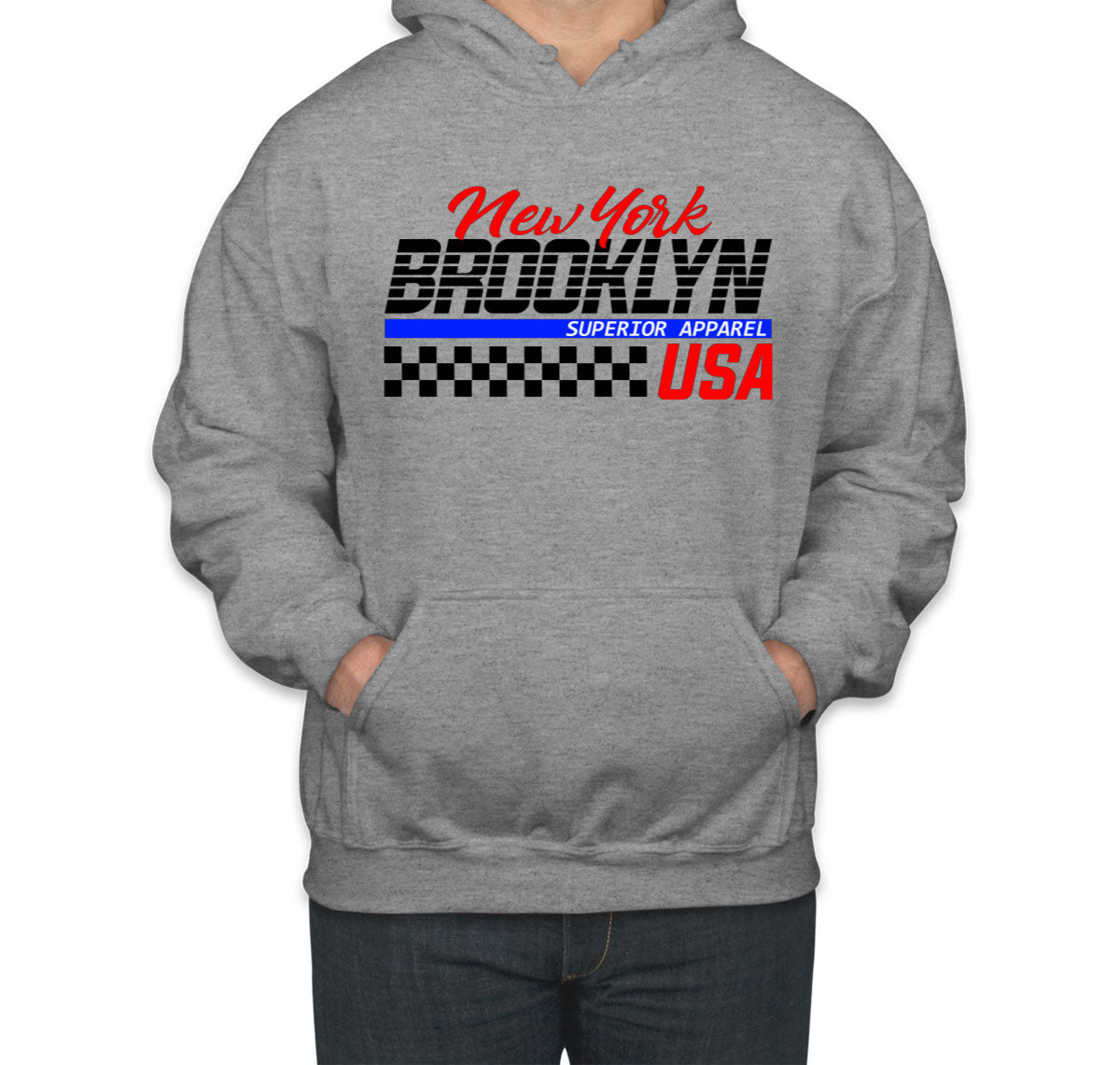 Brooklyn New York Superior Unisex Hoodie