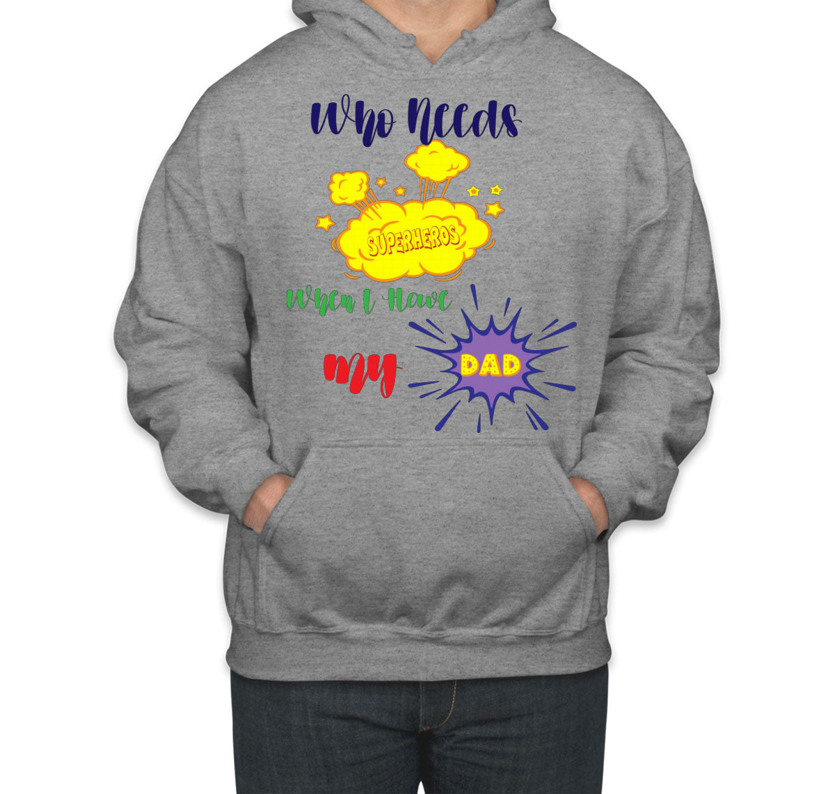 Superhero Dad Father's Day Unisex Hoodie