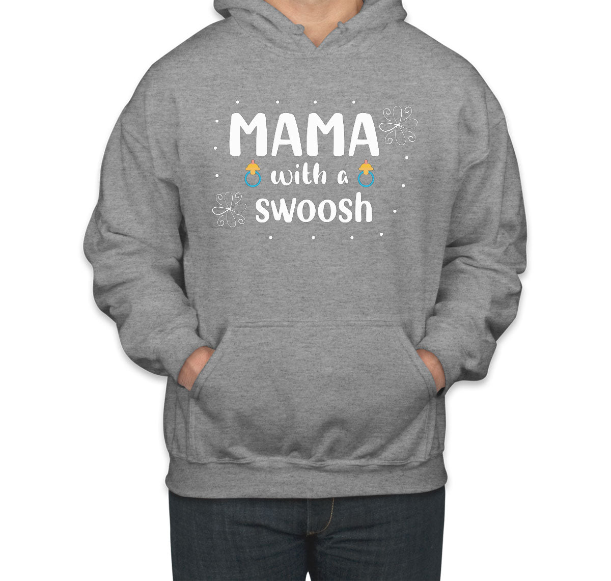 Mama With A Swoosh Unisex Hoodie