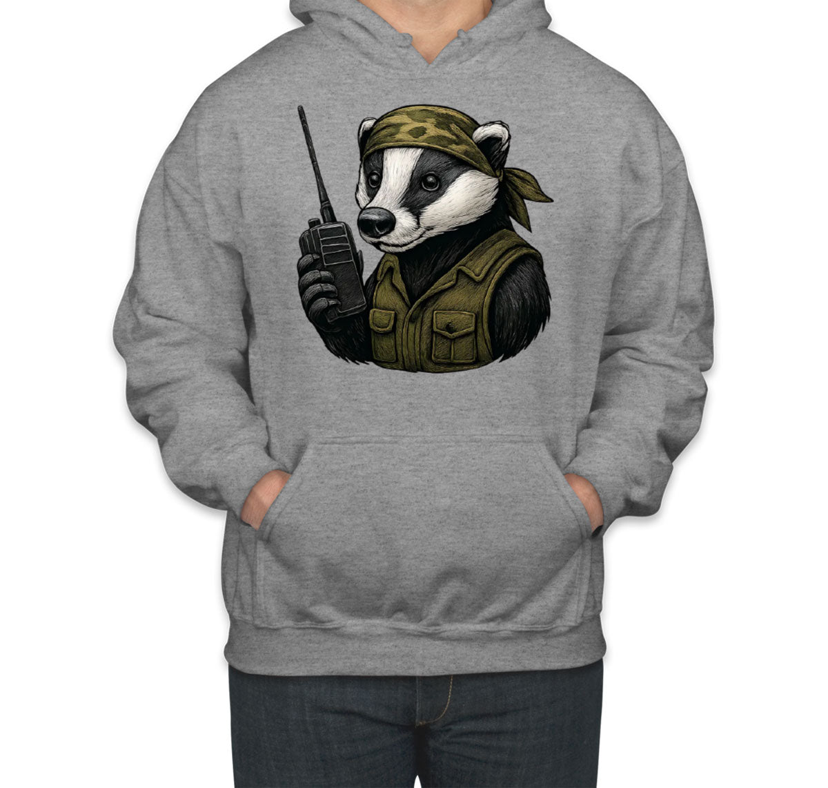 Tactical Raccoon Hunting Unisex Hoodie