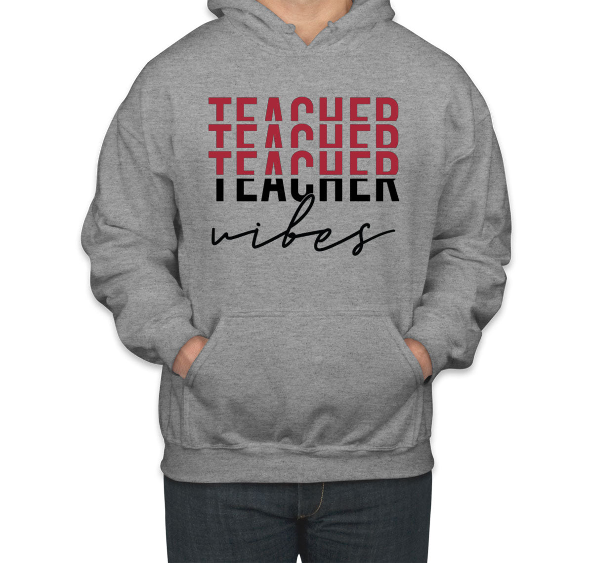 Teacher Vibes Unisex Hoodie