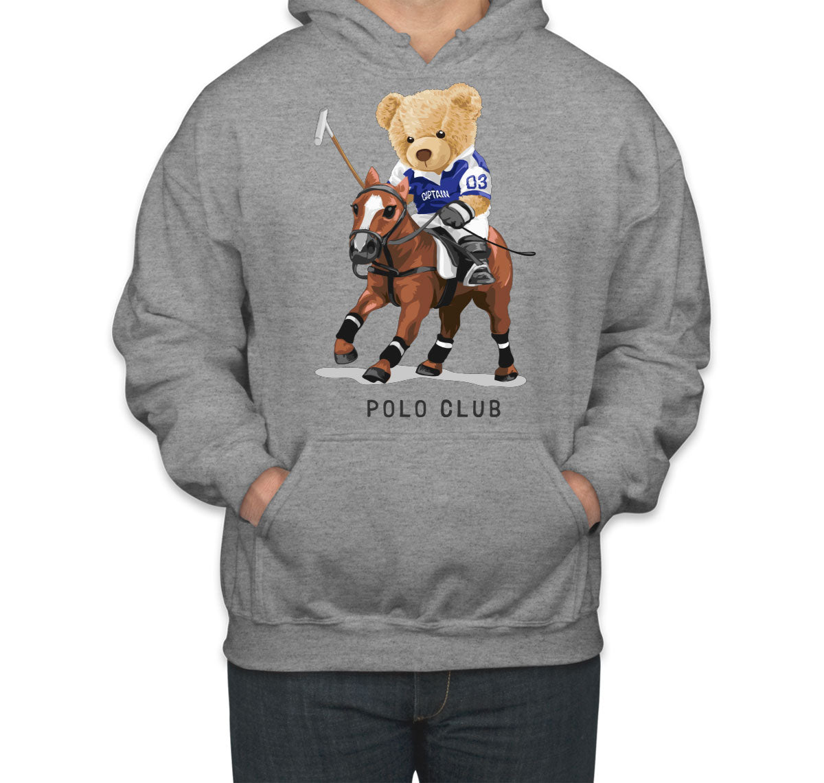 Teddy Bear Polo Unisex Hoodie