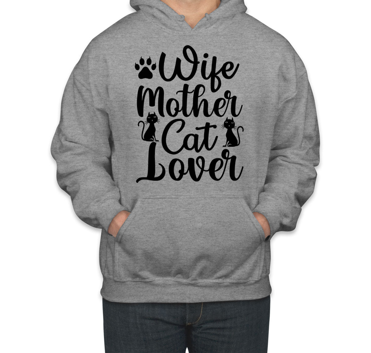 Wife Mother Cat Lover Unisex Hoodie