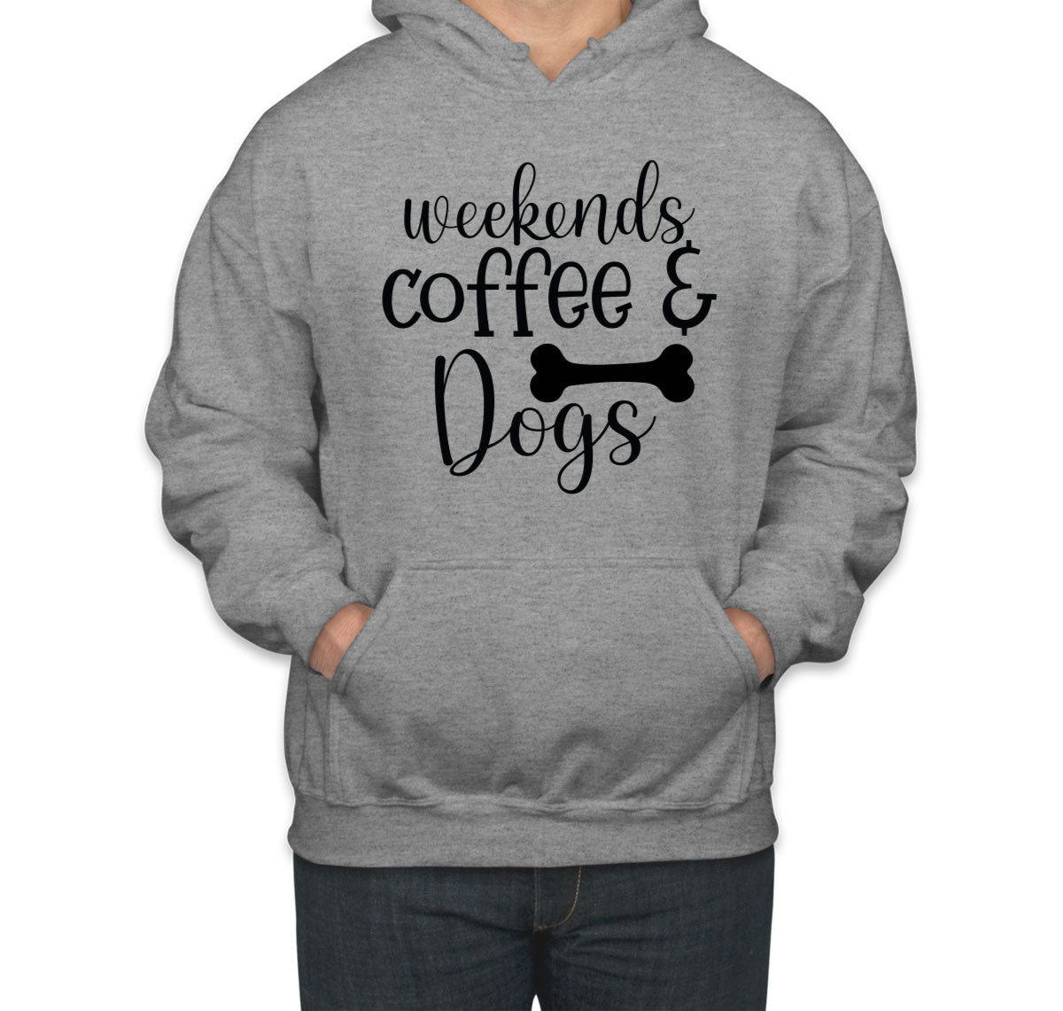 Weekend Coffee And Dogs Unisex Hoodie