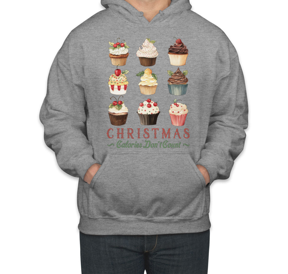 Christmas Calories Don't Count Unisex Hoodie