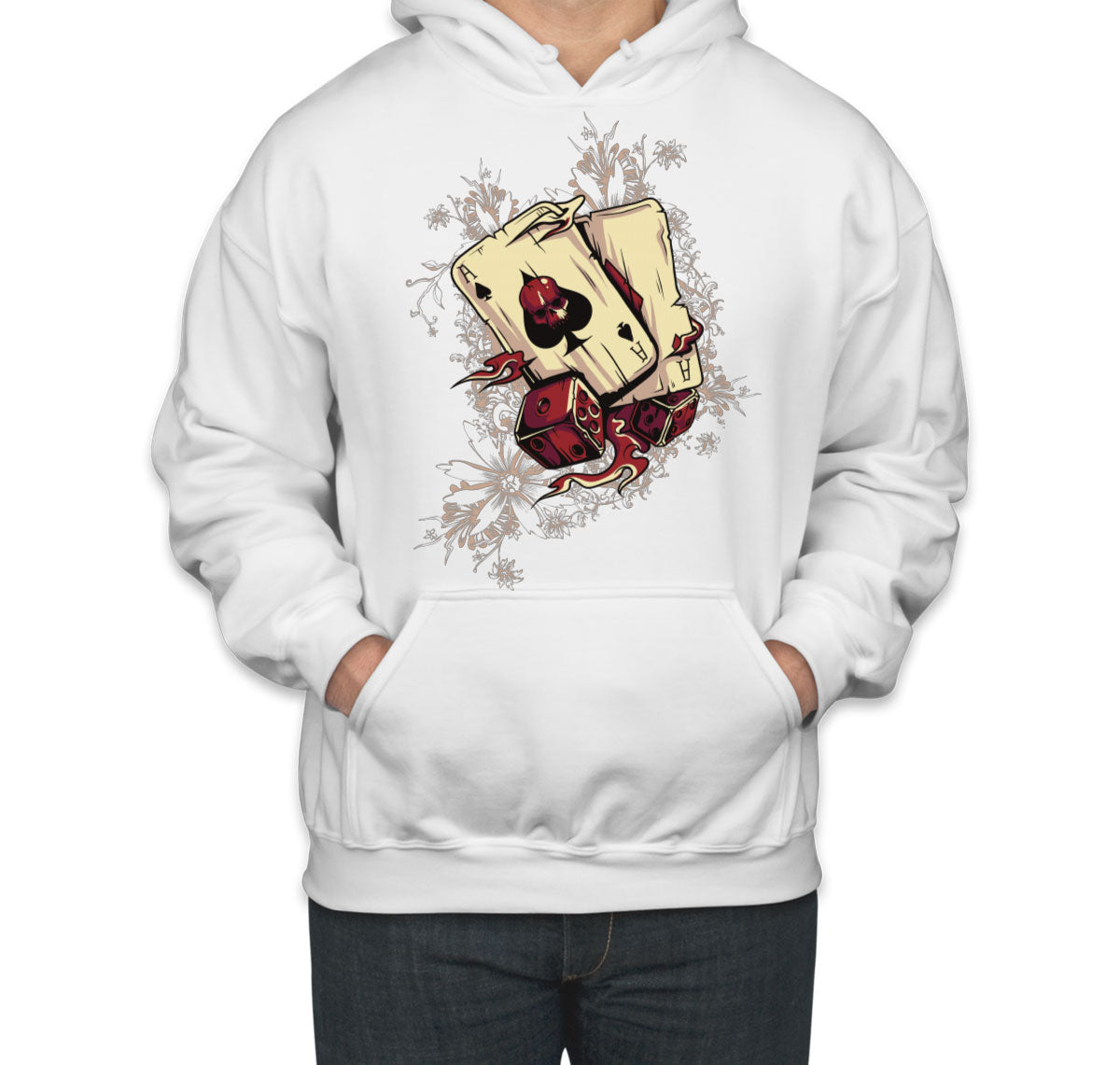 Ace Of Spaces Of Death And Dice Unisex Hoodie