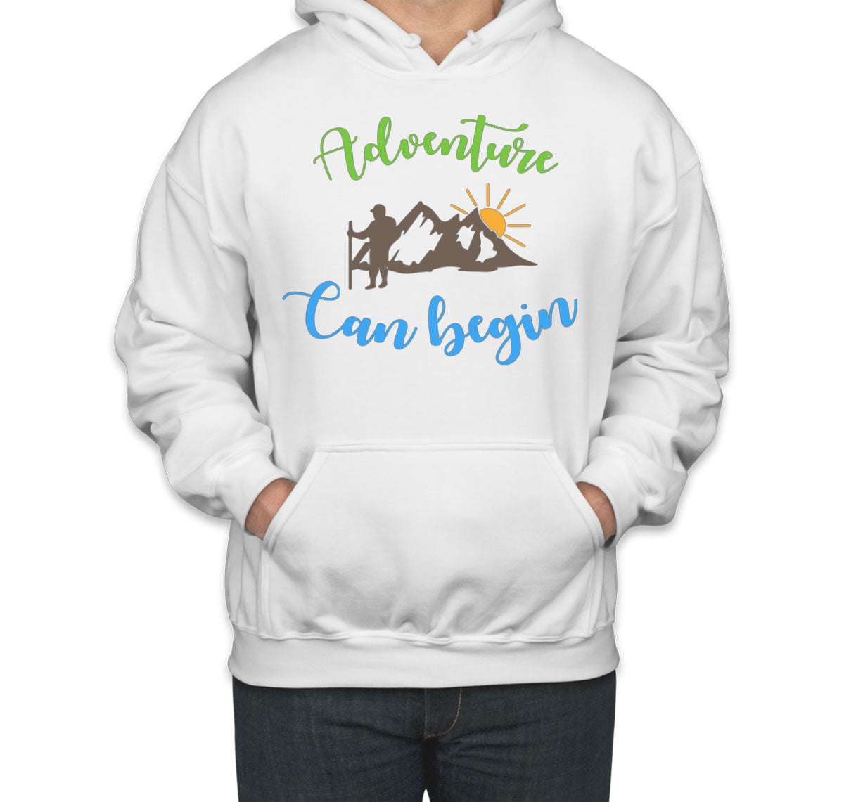 Adventure Can Begin Unisex Hoodie