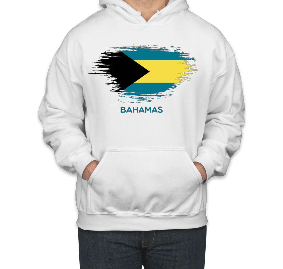 Bahamas Flag Unisex Hoodie