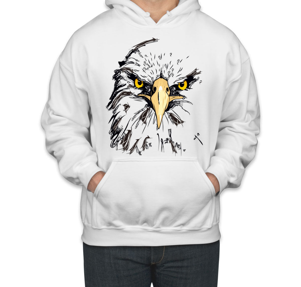 American Bald Eagle Patriotic Unisex Hoodie