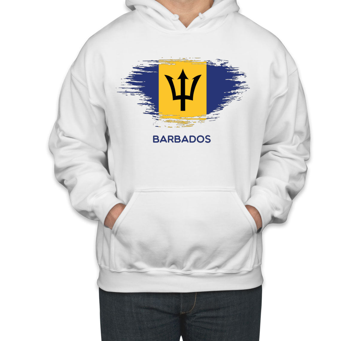 Barbados Flag Unisex Hoodie