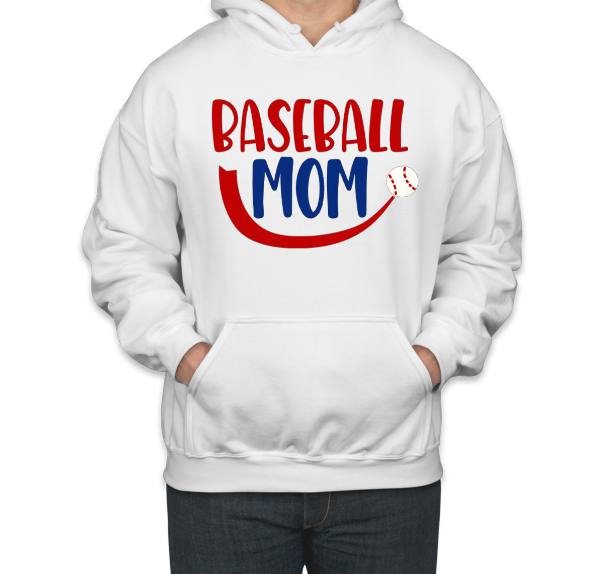 Baseball Mom Unisex Hoodie