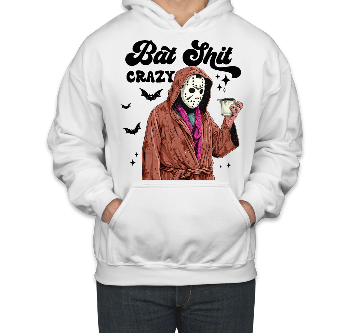 Bat Shit Crazy Jason Halloween Unisex Hoodie
