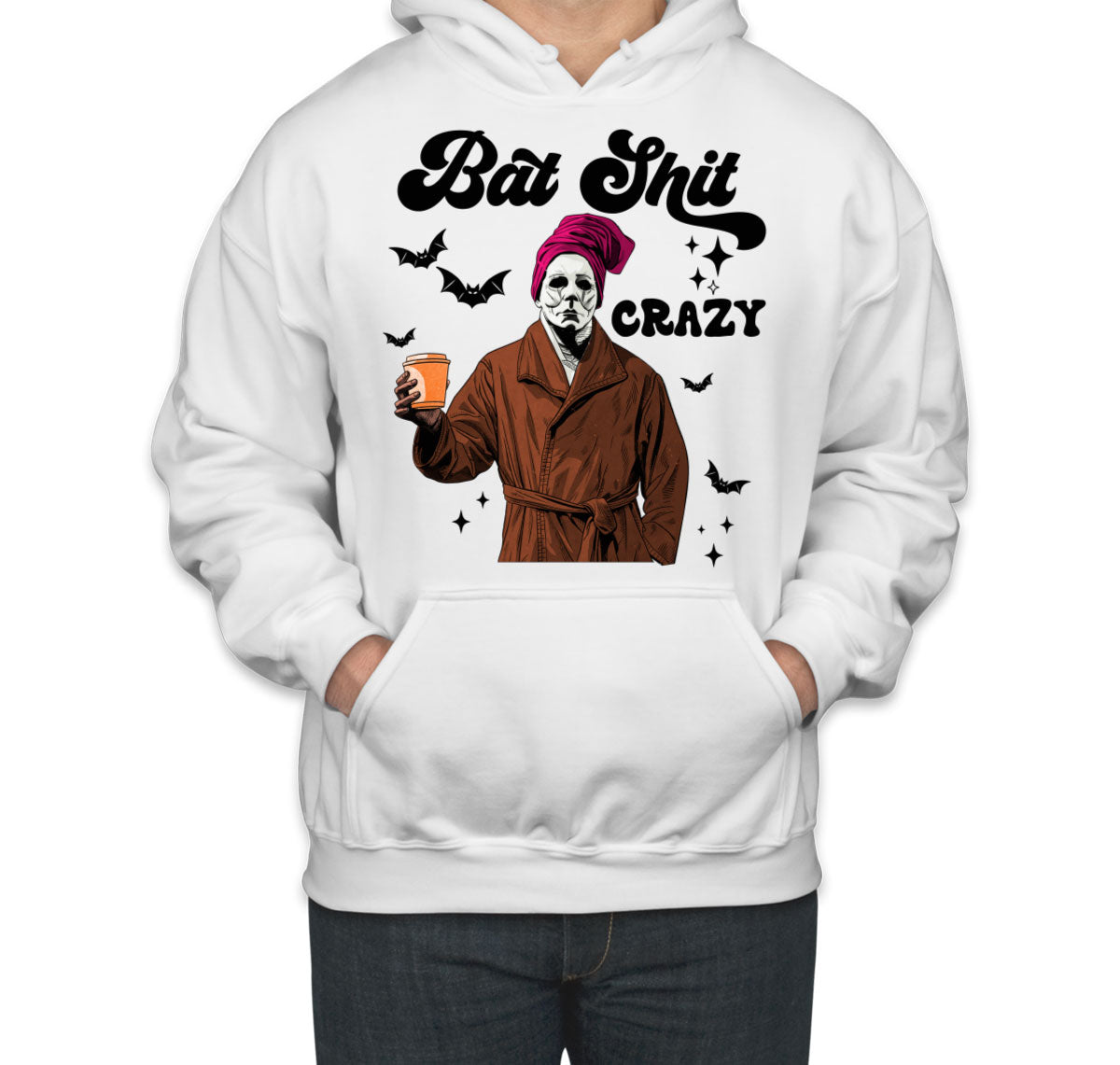 Bat Shit Crazy Myers Halloween Unisex Hoodie