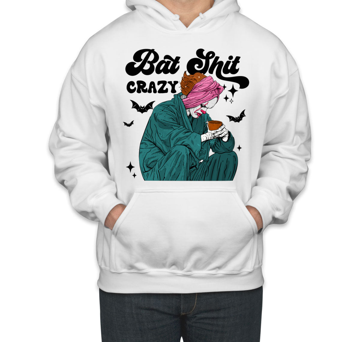 Bat Shit Crazy Pennywise Halloween Unisex Hoodie